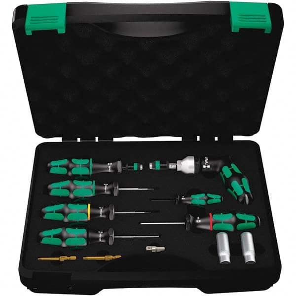 Wera - Torque Limiting Screwdrivers Type: Adjustable Torque Kit Minimum Torque (Nm): 0.25 - Benchmark Tooling