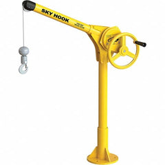 Sky Hook - 500 Lb Steel Lifting Hook Crane - Benchmark Tooling