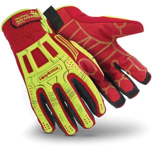 HexArmor - Work & General Purpose Gloves Material Type: Leather or Synthetic Leather Men's Size: Large - Benchmark Tooling