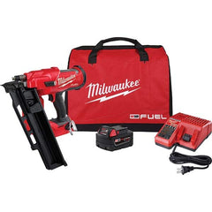 Milwaukee Tool - Cordless Nailers Fastener Type: Framing Nailer Nail Length (Inch): 2 - 3-1/2 - Benchmark Tooling