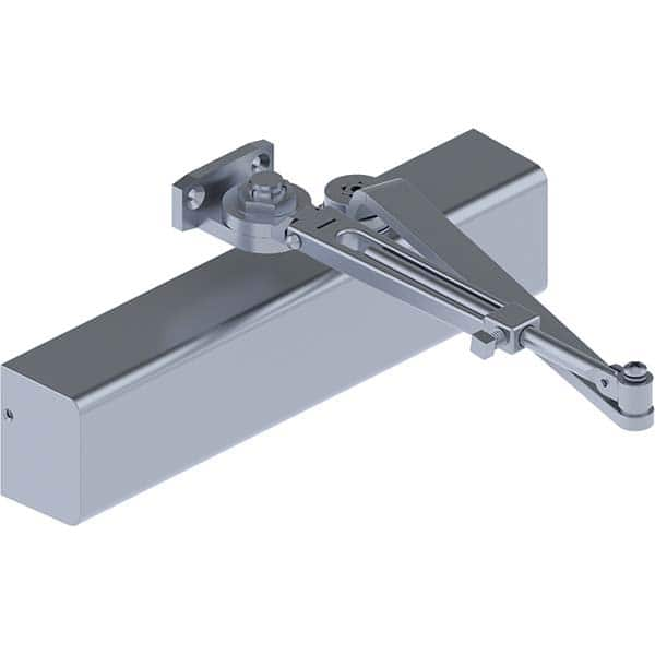 Hager - Manual Dampers Type: Hold Open Door Closer Closer Body Length: 13.1 (Decimal Inch) - Benchmark Tooling