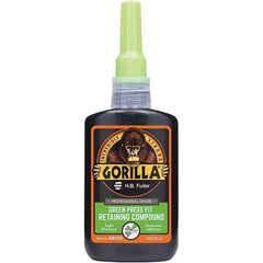 GorillaPro - 50 mL Bottle, Green, Press Fit Retaining Compound - Benchmark Tooling