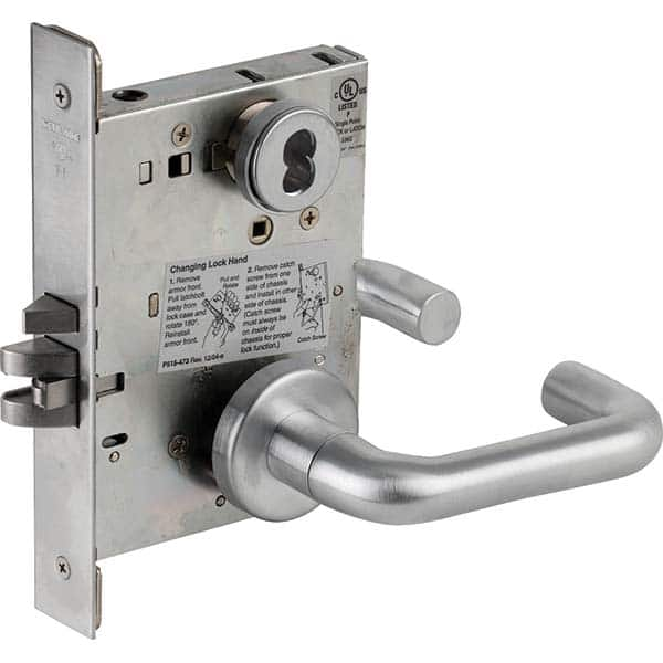 Schlage - Lever Locksets Type: Entry Door Thickness: 1-3/4 - Benchmark Tooling