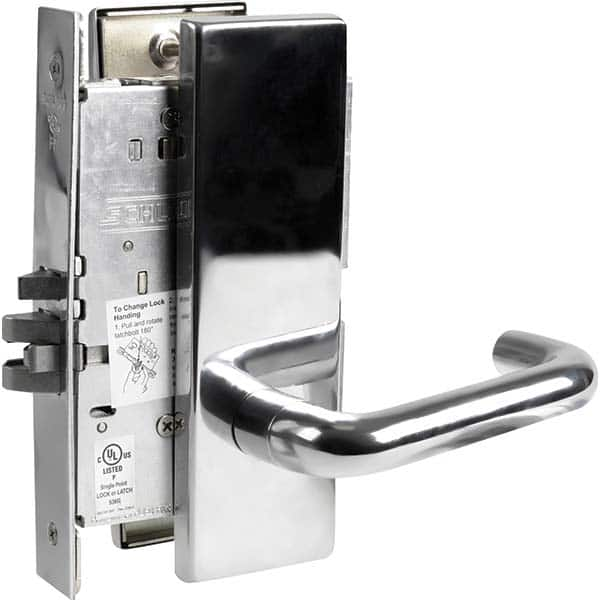 Schlage - Lever Locksets Type: Passage Door Thickness: 1-3/4 - Benchmark Tooling