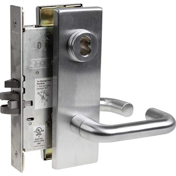 Schlage - Lever Locksets Type: Storeroom Door Thickness: 1-3/4 - Benchmark Tooling