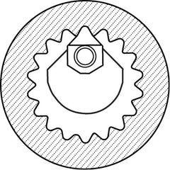 Indexable Broaching Toolholders; Nose Diameter (mm): 16.00; Overal Length (mm): 155.00; Projection Length (mm): 56.00; Shank Diameter (mm): 25.0000; Shank Length (mm): 90.000