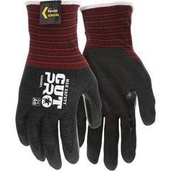 MCR Safety - Size XL, ANSI Cut Lvl A6, Foam Nitrile Coated Cut Resistant Gloves - Exact Industrial Supply