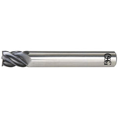 Corner Radius End Mill: 5/8″ Dia, 25/32″ LOC, 0.09″ Radius, 5 Flutes, Solid Carbide 5″ OAL, 5/8″ Shank Dia, 40 ° Helix, EXO Coated, Corner Radius End, Series VGM5-LN