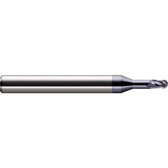 Harvey Tool - Ball End Mills; Mill Diameter (Inch): 3/32 ; Mill Diameter (Decimal Inch): 0.0930 ; Number of Flutes: 3 ; Length of Cut (Inch): 9/64 ; Length of Cut (Decimal Inch): 0.1400 ; Material: Solid Carbide - Exact Industrial Supply