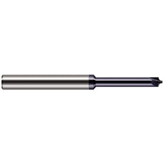 Harvey Tool - Corner Rounding End Mills; Material: Solid Carbide ; Single or Double End: Single ; Radius (Decimal Inch): 0.0100 ; Mill Diameter (Inch): 1/32 ; Mill Diameter (Decimal Inch): 0.0310 ; Number of Flutes: 2 - Exact Industrial Supply