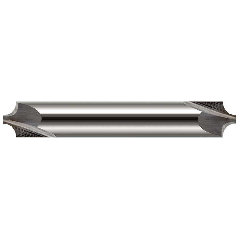 Harvey Tool - 3/32" Radius, 1/4" Diam, 2 Flute Solid Carbide Corner Rounding End Mill - Exact Industrial Supply