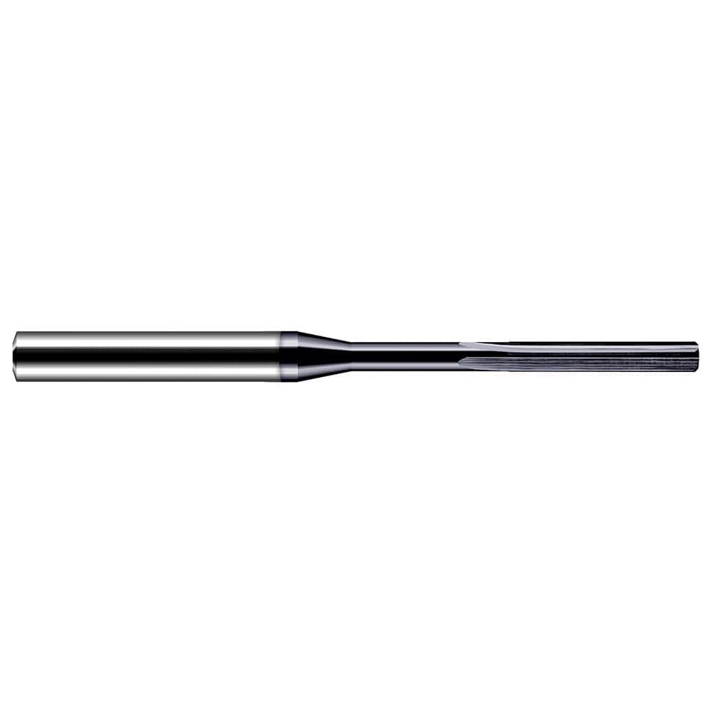 Harvey Tool - 0.2505" Diam 6-Flute Straight Shank Straight Flute Solid Carbide Chucking Reamer - Exact Industrial Supply