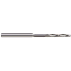 Harvey Tool - 0.095" Diam 4-Flute Straight Shank Helical Flute Solid Carbide Chucking Reamer - Exact Industrial Supply