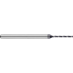 Harvey Tool - 0.0492", 130° Point, Solid Carbide Micro Drill Bit - Exact Industrial Supply