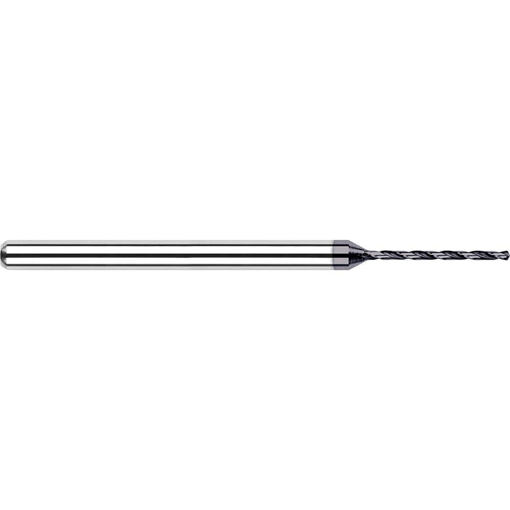 Harvey Tool - 0.0302", 130° Point, Solid Carbide Micro Drill Bit - Exact Industrial Supply