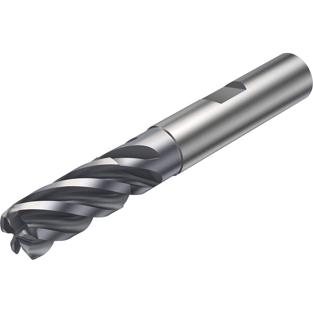 Sandvik Coromant - Corner Radius & Corner Chamfer End Mills; Mill Diameter (mm): 25.00 ; Mill Diameter (Decimal Inch): 0.9840 ; End Type: Corner Chamfer ; Chamfer Width (mm): 0.250 ; Number of Flutes: 5 ; Material: Solid Carbide - Exact Industrial Supply