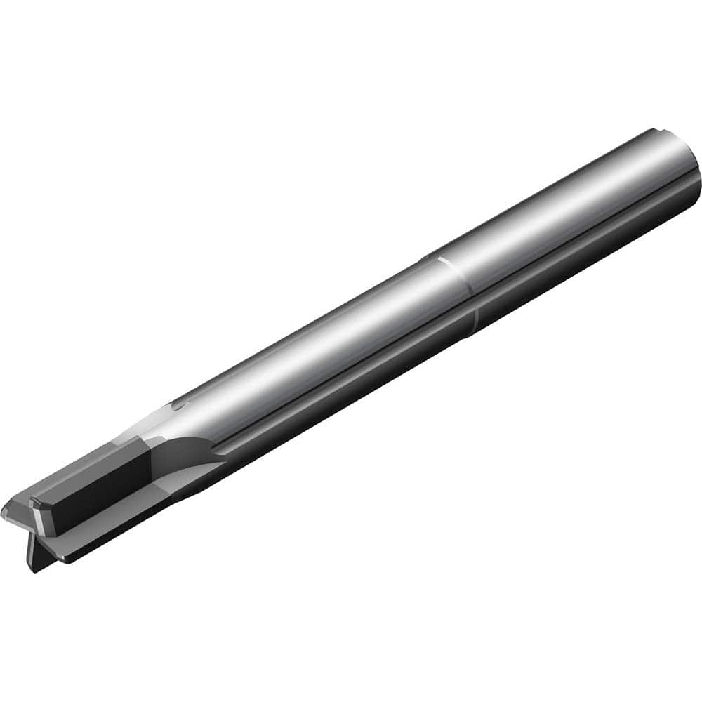 Sandvik Coromant - Corner Radius & Corner Chamfer End Mills; Mill Diameter (mm): 12.00 ; Mill Diameter (Decimal Inch): 0.4720 ; End Type: Corner Chamfer ; Chamfer Width (mm): 1.440 ; Number of Flutes: 4 ; Material: Solid Carbide - Exact Industrial Supply