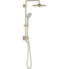 Grohe - Tub & Shower Faucets; Type: Shower System ; Style: Retro-Fit ; Design: Assembled Package ; Material: Metal ; Handle Type: Lever ; Handle Material: Metal - Exact Industrial Supply