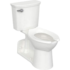 American Standard - Toilets; Type: Two-piece ; Bowl Shape: Elongated ; Mounting Style: Floor ; Gallons Per Flush: 1.28 ; Overall Height: 32.8125 ; Overall Width: 18 - Exact Industrial Supply