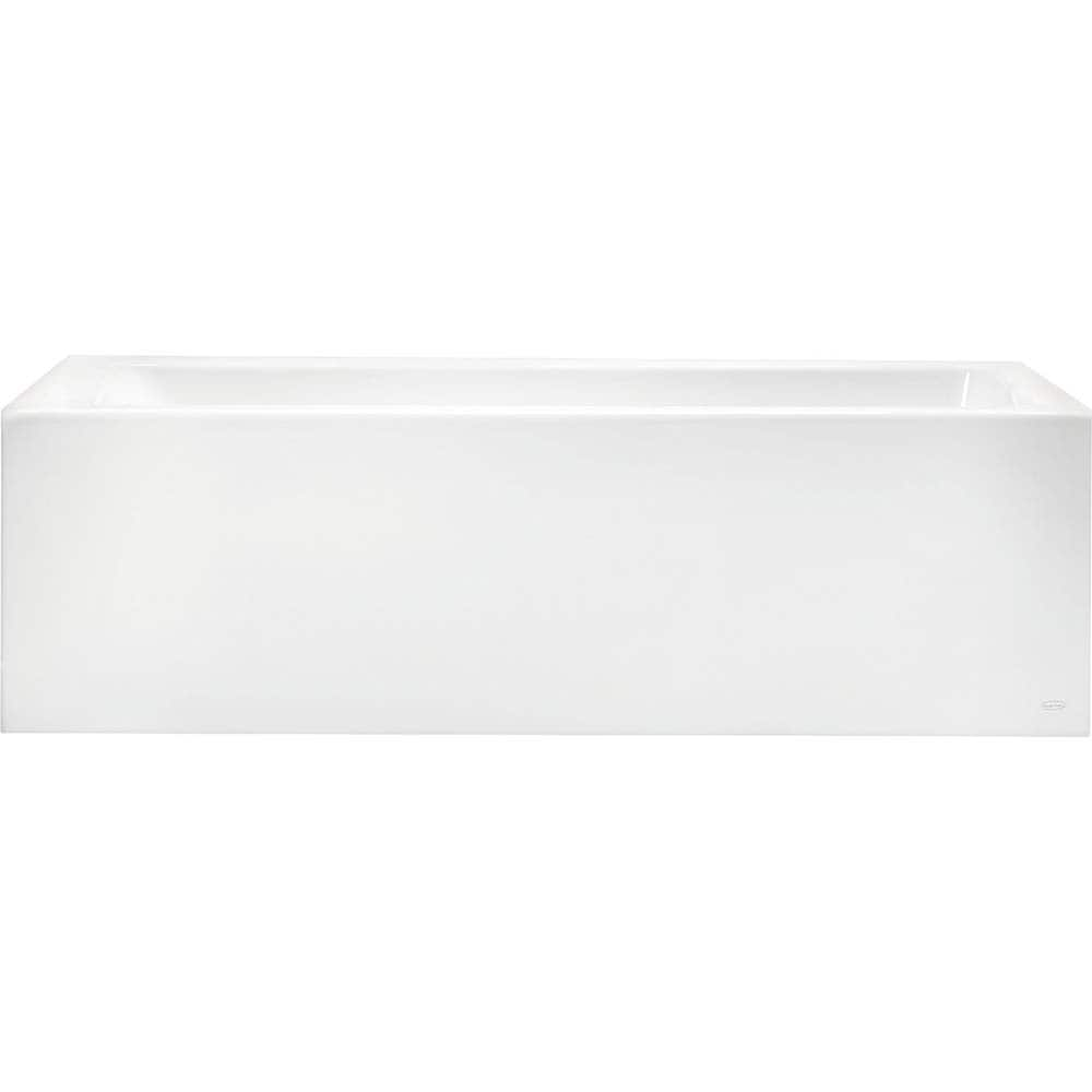 American Standard - Shower Supports & Kits; Type: Bathtub ; Length (Inch): 60 ; Material: High Gloss Acrylic ; Finish/Coating: White - Exact Industrial Supply