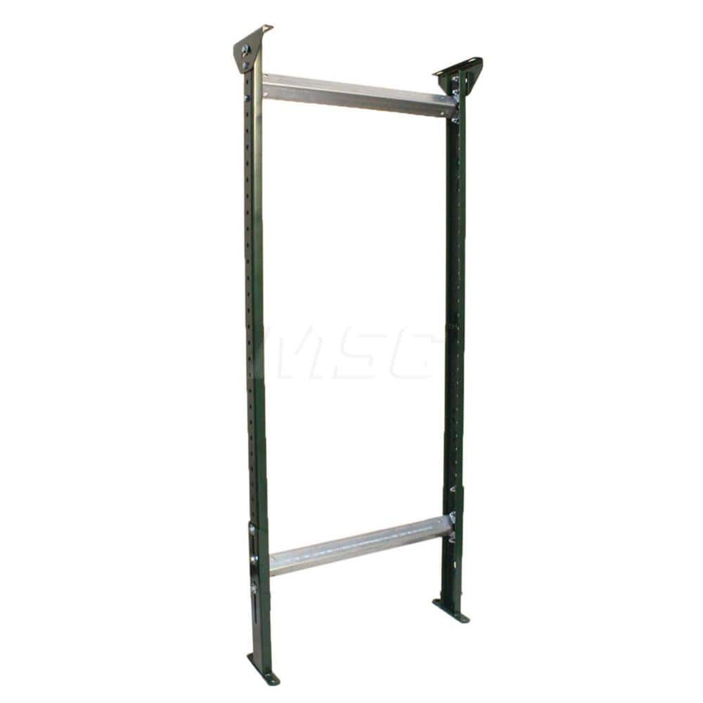 Conveyor Accessories; Type: H Stand; Width (Inch): 28; For Use With: Conveyor of 2-1/2 and 3-1/2″ channel frames and 27″ BF channel frames; Overall Height: 67.0000 in; Material: Steel; Overall Length (Inch): 8.00; Length: 8.00; Overall Length: 8.00; Acces