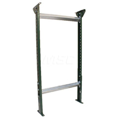 Conveyor Accessories; Type: H Stand; Width (Inch): 14; For Use With: Conveyor of 2-1/2 and 3-1/2″ channel frames and 13″ BF channel frames; Overall Height: 55.0000 in; Material: Steel; Overall Length (Inch): 8.00; Length: 8.00; Overall Length: 8.00; Acces