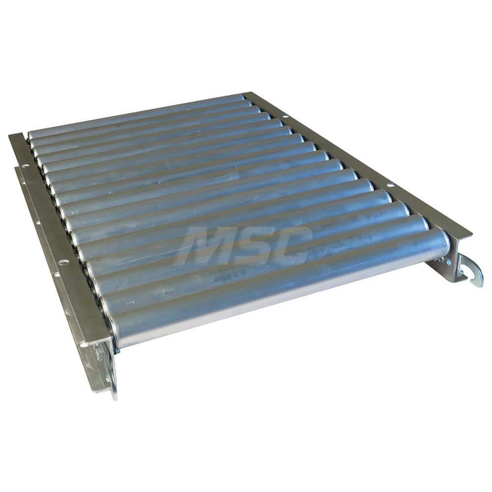 Gravity Conveyors; Conveyor Type: Roller; Component: Straight Conveyor; Telescopic: No; Roller Diameter (Decimal Inch): 1.3800; Overall Width: 18; Wheel Material: Aluminum; Minimum Extended Length: 5.0 ft; Maximum Extended Length: 5.0000; Minimum Height: