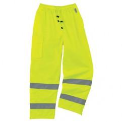 8915 M LIME SUP CLASS E RAIN PANTS - Benchmark Tooling