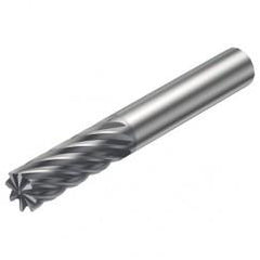 R215.3E-14030-AC26H 1610 14mm 14 FL Solid Carbide End Mill - Corner chamfer w/Cylindrical Shank - Benchmark Tooling