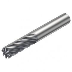 R215.3G-16030-AC32H 1610 16mm 16 FL Solid Carbide End Mill - Corner chamfer w/Cylindrical Shank - Benchmark Tooling