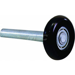 Garage Door Hardware; Type: 2in. Overhead Truck Door Roller; For Use With: Overhead Door; Material: Zinc; Finish/Coating: Galvanized; Includes: Nylon Tire; For Use With: Overhead Door; Finish: Galvanized; Hardware Type: 2in. Overhead Truck Door Roller