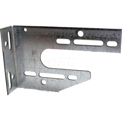 Garage Door Hardware; Type: Universal Center Bearing Plate; For Use With: Commercial Doors; Material: Steel; Overall Width: 9; Overall Height: 5.75; Finish/Coating: Galvanized; Includes: Projects Left, 11 Gauge; For Use With: Commercial Doors; Finish: Gal