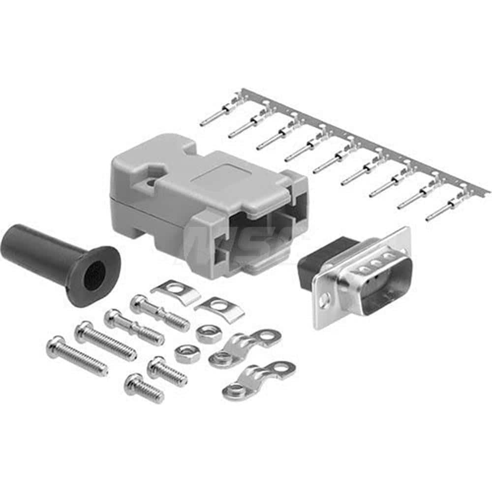 Male D-Sub RS-232 Serial DB9 Adapter For Data Networks, Serial Data Transmission Device Management & Instrument Control