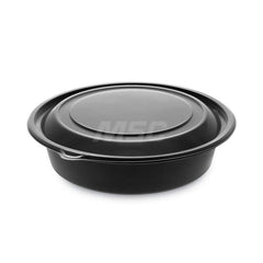 Bowls: 32 oz, MFPP, Black & Clear