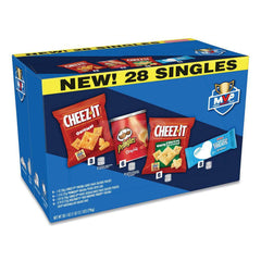 Snacks, Cookies, Candy & Gum; Snack Type: Snacks; Flavor: Cheez-It Original; Cheez-It White Cheddar; Pringles Original; Rice Krispies Treats; Container Size: 1.02 oz; 0.78 oz; 1.3 oz; 1 oz; Breakroom Accessory Type: Snacks; Breakroom Accessory Description