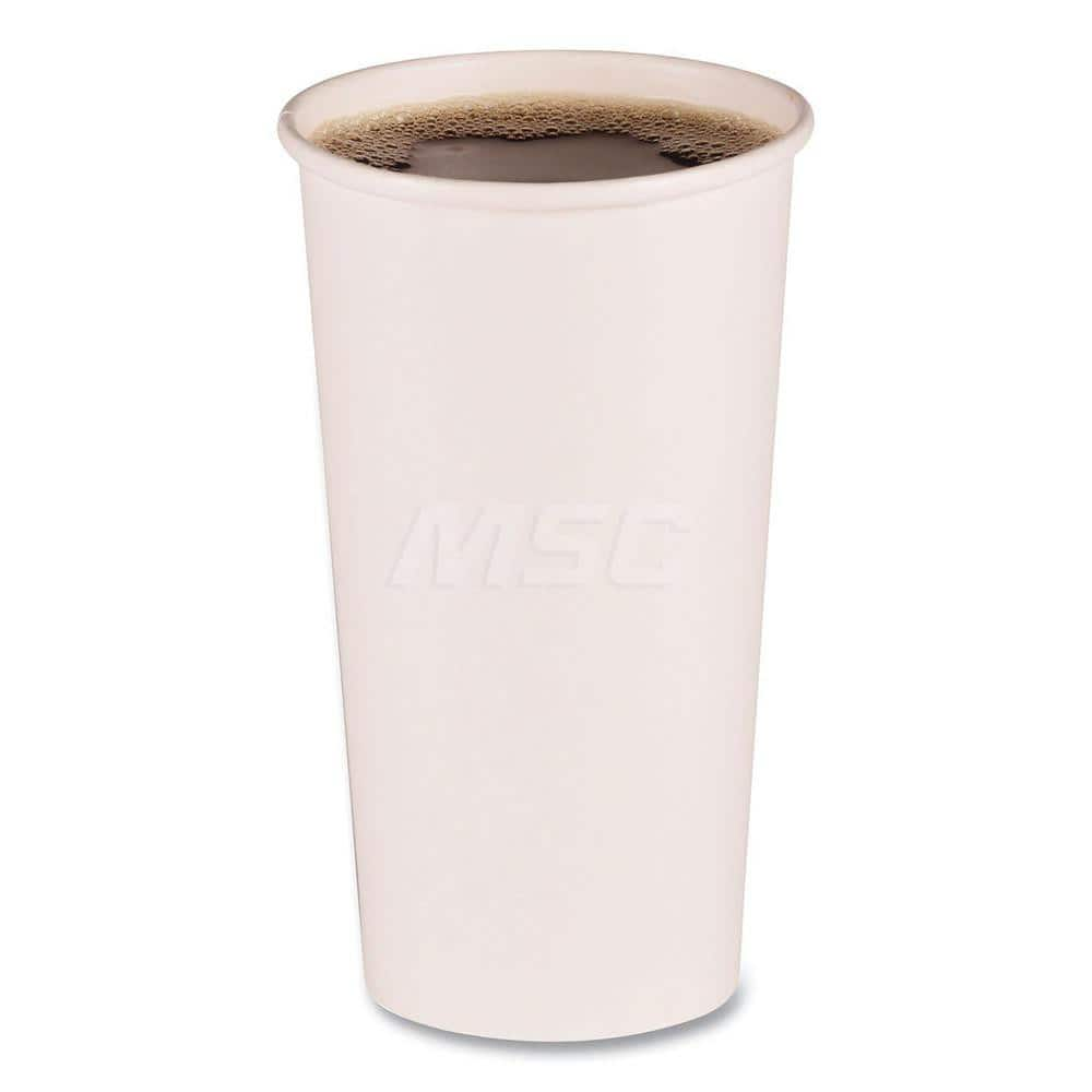 Paper & Plastic Cups, Plates, Bowls & Utensils; Cup Type: Hot,Cold; Material: Polycoated Paper; Color: White; Capacity: 20.000; Capacity: 20.000 oz; For Beverage Type: Cold; Hot; Microwave-safe: No; Disposable: Yes