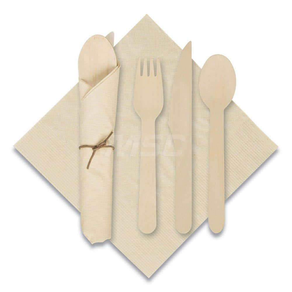 Paper & Plastic Cups, Plates, Bowls & Utensils; Flatware Type: Cutlery; Material: Wood; Color: Brown; Disposable: Disposable