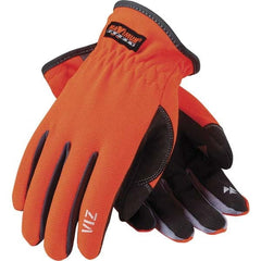 PIP - Size S Nylon High Visibility Work Gloves - Benchmark Tooling