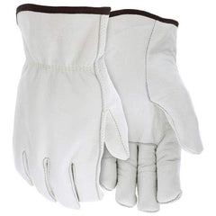 MCR Safety - Work & General Purpose Gloves Material Type: Leather Application: Cold - Benchmark Tooling