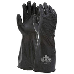 MCR Safety - Chemical Resistant Gloves Material: Butyl Numeric Size: 10 - Benchmark Tooling