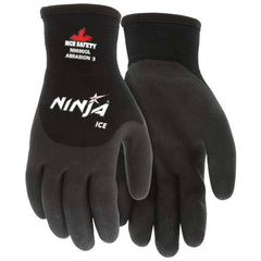 MCR Safety - Work & General Purpose Gloves Application: Cold Coated Area: Palm, Fingers & Knuckles - Benchmark Tooling