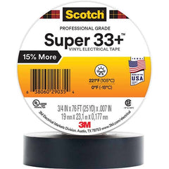 3M - Electrical Tape Width (Inch): 0.75 Length Range: 20" and Larger - Benchmark Tooling