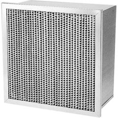 PRO-SOURCE - Pleated & Panel Air Filters; Filter Type: Cartridge ; Nominal Height (Inch): 20 ; Nominal Width (Inch): 20 ; Nominal Depth (Inch): 12 ; MERV Rating: 14 ; Media Material: Wet-Laid Microfiber Paper - Exact Industrial Supply