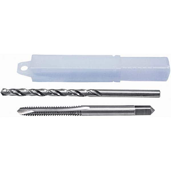 Cle-Line - Tap & Drill Sets Minimum Tap Thread Size (Inch): #10-24 Maximum Tap Thread Size (Inch): #10-24 - Benchmark Tooling