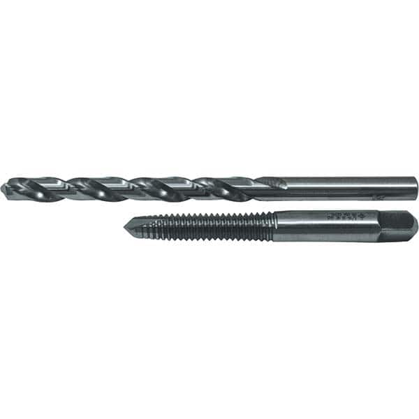 Cle-Line - Tap & Drill Sets Minimum Tap Thread Size (Inch): 5/16-18 Maximum Tap Thread Size (Inch): 5/16-18 - Benchmark Tooling