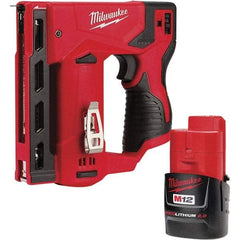 Milwaukee Tool - Staplers & Staple Guns Type: Crown Stapler Type of Power: Battery - Benchmark Tooling