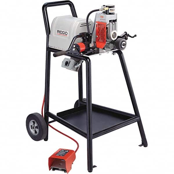 Ridgid - Pipe Roll Groovers Power Type: 115V Induction Motor Machine Type: Portable Roll Groover - Benchmark Tooling