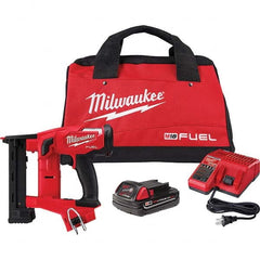 Milwaukee Tool - Staplers & Staple Guns Type: Crown Stapler Type of Power: Battery - Benchmark Tooling