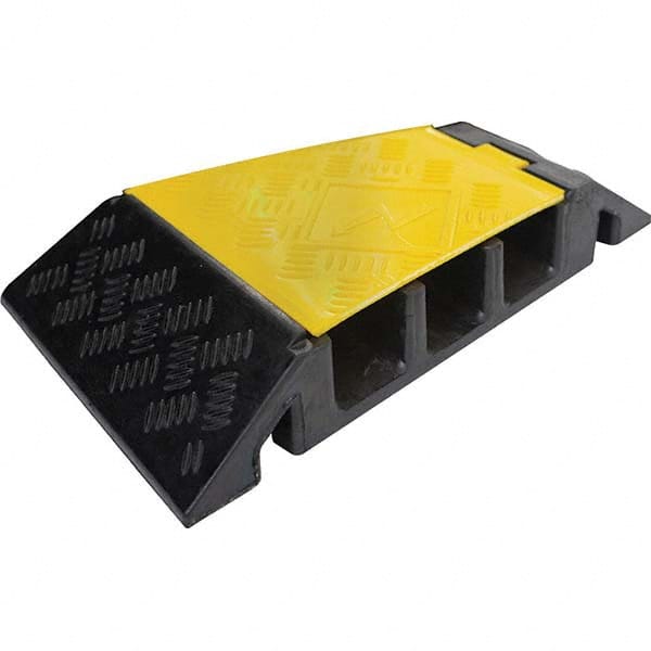 Powerhouse - On Floor Cable Covers Cover Material: Polyethylene Number of Channels: 3 - Benchmark Tooling