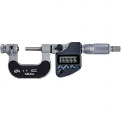 Mitutoyo - Screw Thread Micrometers Operation Type: Electronic Minimum Measurement (Decimal Inch): 0 - Benchmark Tooling